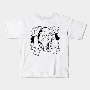 Dope OMG character cartoon design Kids T-Shirt